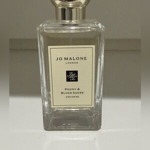 Jo Malone PEONY & BLUSH SUEDE COLOGNE FULL SIZE 3.4 FL. OZ. NWOT